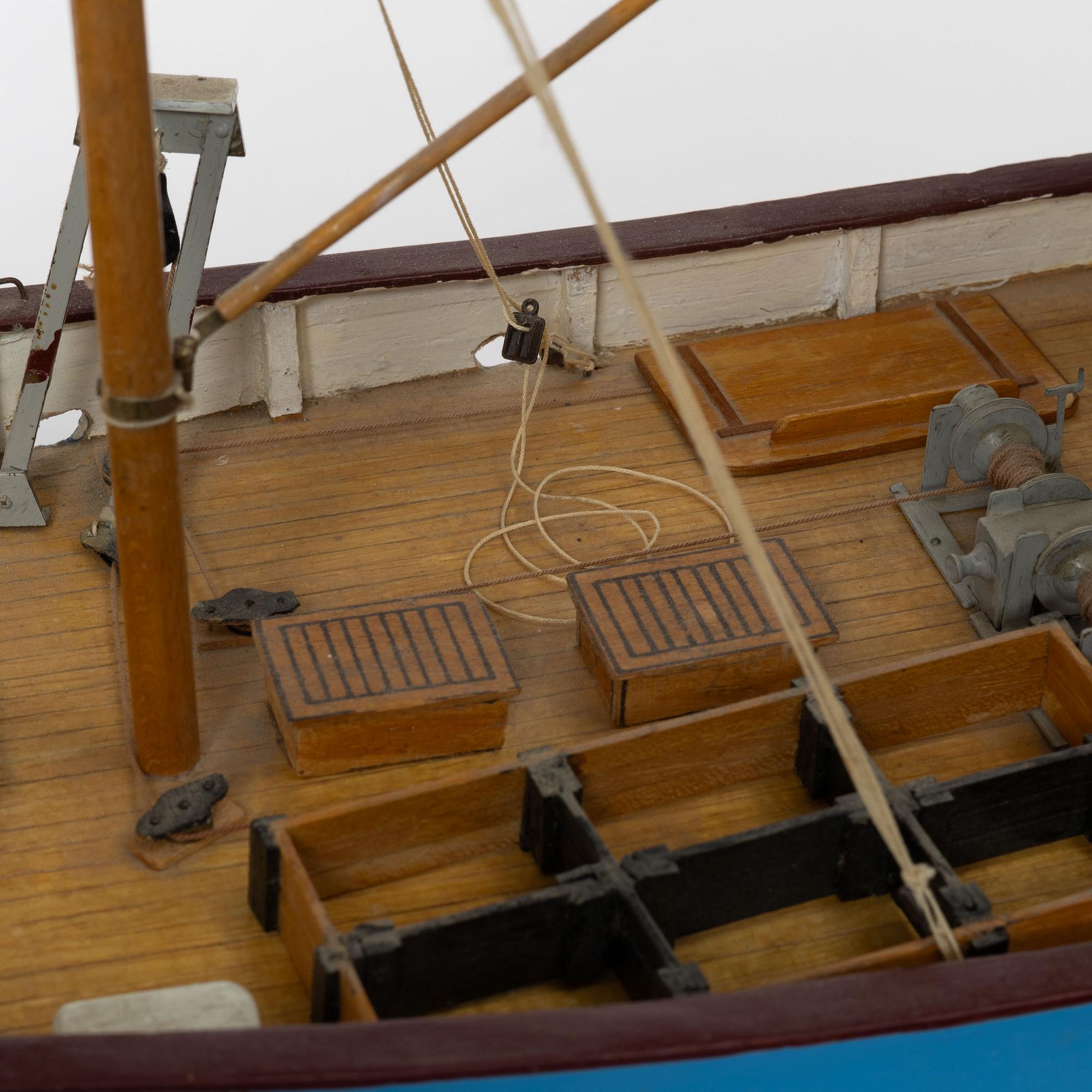 Boat model, "Nordcap", second half of the 20th century.