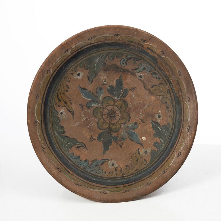 Sieve bowl, folk art, Norway, 19th century.