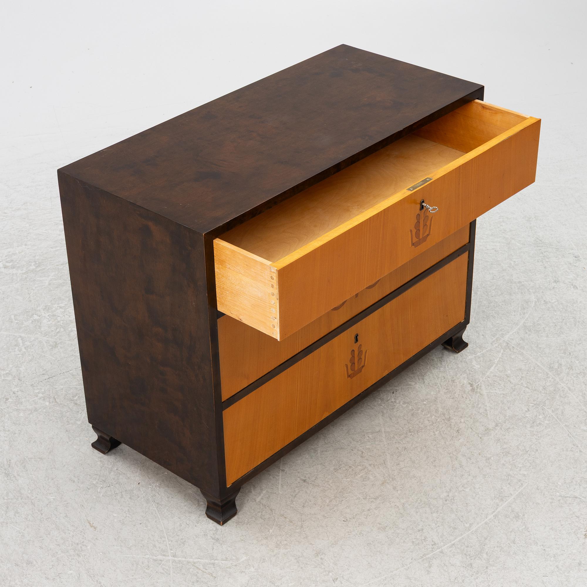 Chest of drawers, functionalism, 1930s/40s.