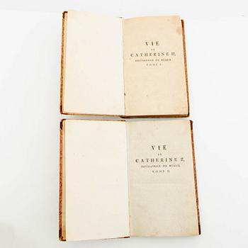 Books 2 vol "Life of Catherine II, Empress of Russia. I-II. New edition".