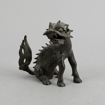 FOHUND, brons, Kina, 1800/1900-tal.