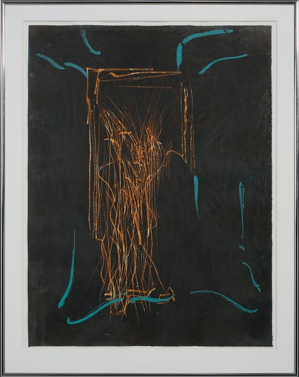 PER KIRKEBY, färglitografi, signerad, numrerad 13/30 och daterad -84.