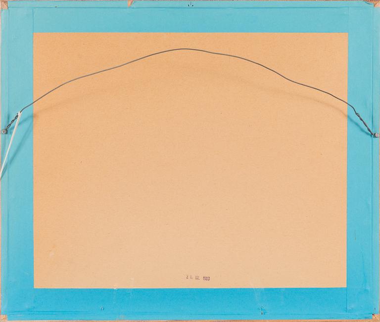 Sophie Taxell, watercolour, signed and dated -56.