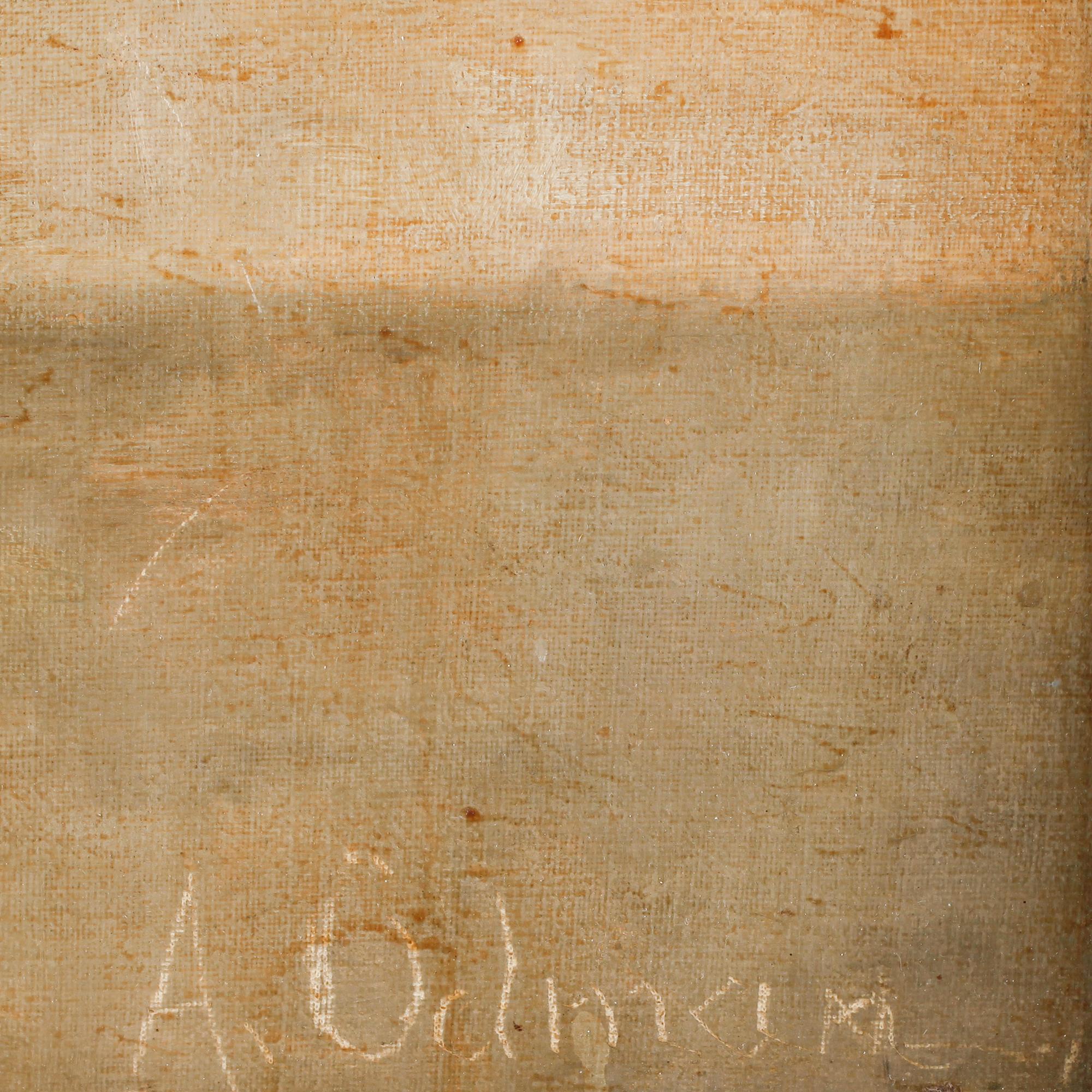 ANNA ÖDMAN, olja på duk, sign.