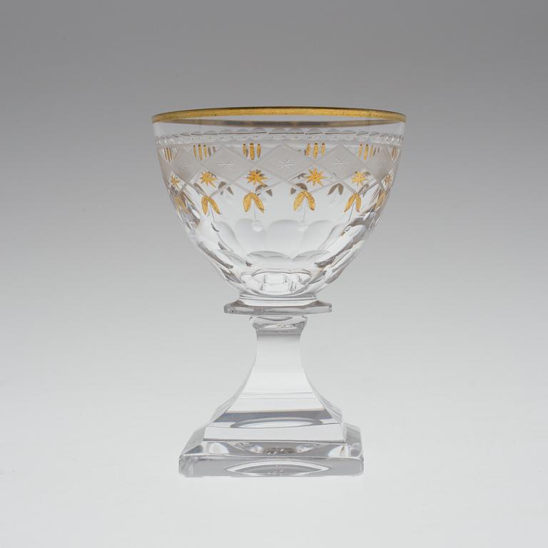 24 pieces of a glass service, 'Odelberg Junior', Kosta.