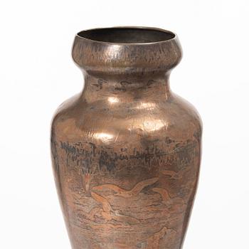Carl Hjalmar Norrström, Vase, Art Nouveau, dated 1902.