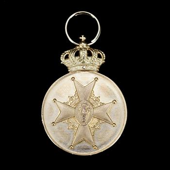 KUNGLIGA VASAORDENS MEDALJ, guld, Sverige 1973. Vikt ca 11 gram.