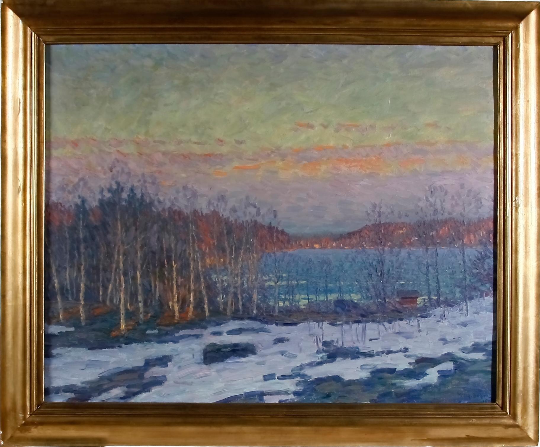 BEHM, WILHELM, olja på duk, sign. Otydl dat.