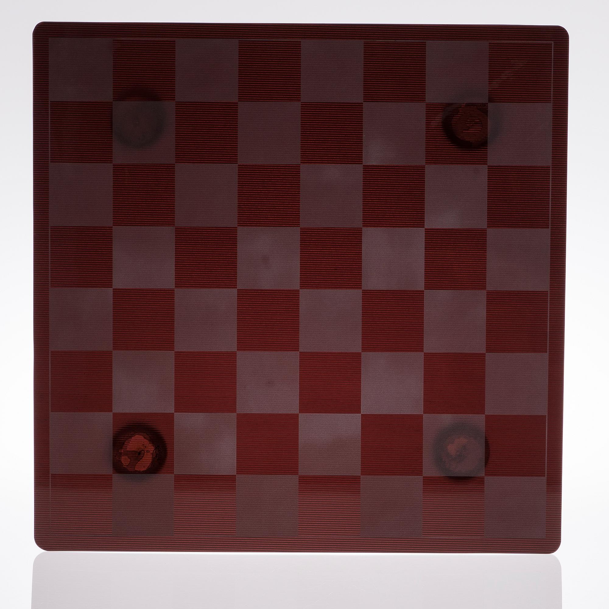 A PAULY & CIA MURANO CHESS BOARD.