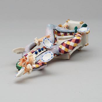 A Peter Strang porcelain figure, Meissen, Germany.