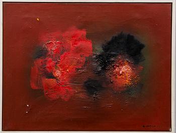 AULIS UOTILA, olja på duk, signerad och daterad -62.