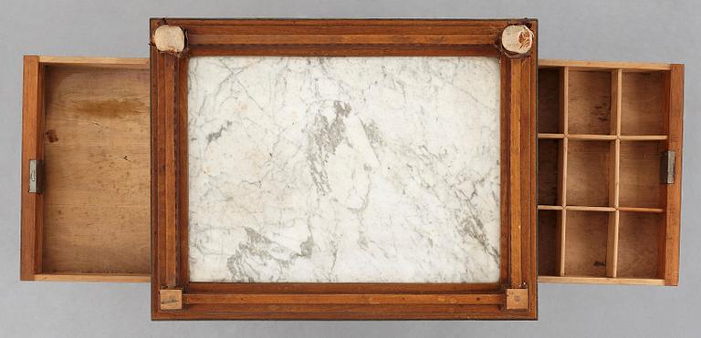 SYBORD, tillskrivet Gottlieb Iwersson, kunglig slottssnickare (Stockholm 1778-1813), omkring år 1800, Sengustavianskt.