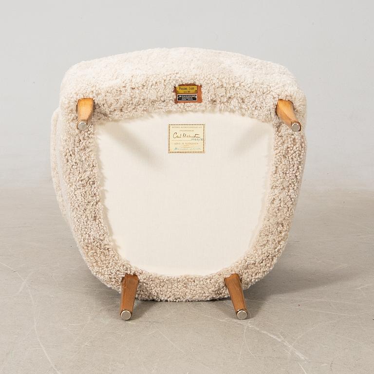 Carl Malmsten, armchair "Farmor", second half of the 20th century.