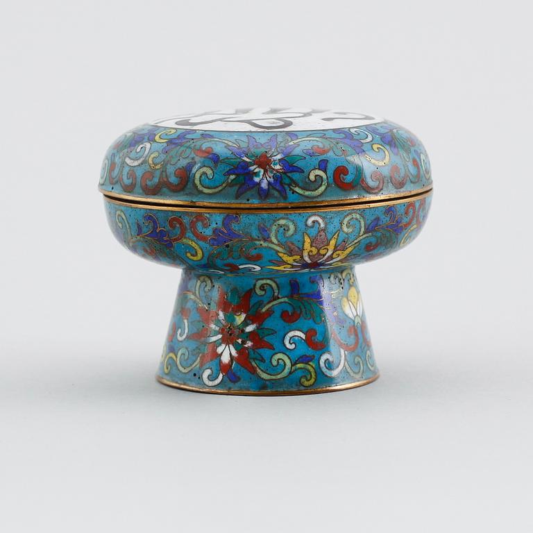 LOCKDOSA, cloisonné, Kina, 1800-/1900-tal.