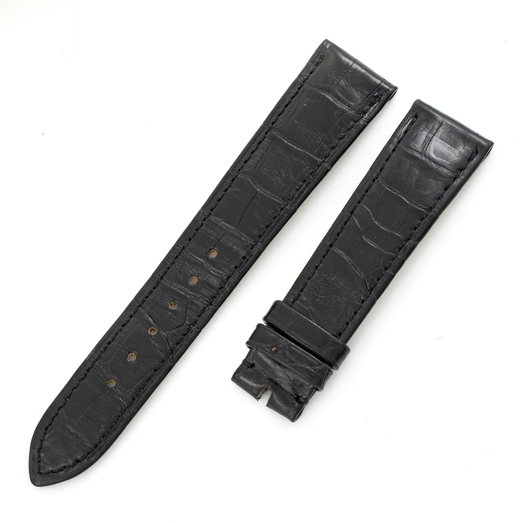 Patek Philippe, leather strap, “No Reserve”, 19/16 mm.