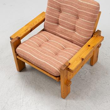 Yngve Ekström, a 'Dymling' pine armchair, Swedese.