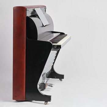 Poul Henningsen, a "PH Upright Piano", executed by Andreas Christensen, Denmark, 1940s.