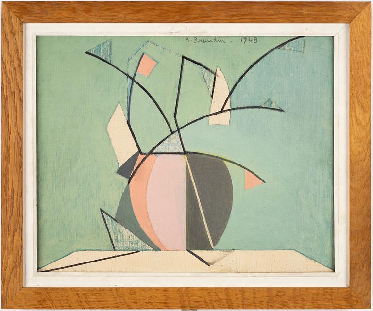 André Beaudin, oil on canvas, signed and dated 1948.