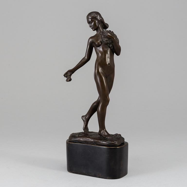 ARVID KNÖPPEL, Sculpture. Signed and dated. Foundry mark. Bronze.