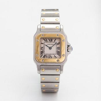 Cartier, Santos, wristwatch, 23.5 mm.