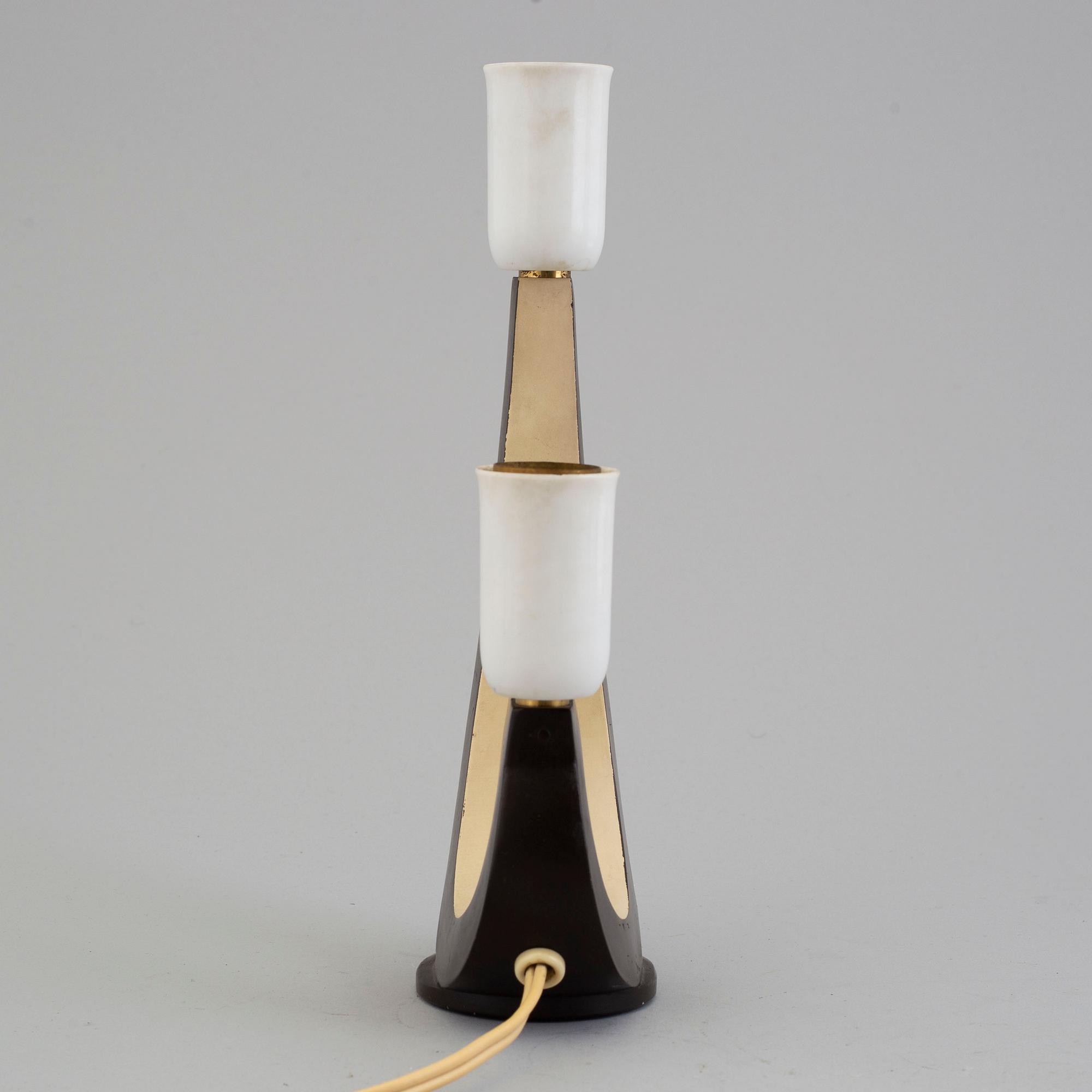 a table light from the mid 20th century.