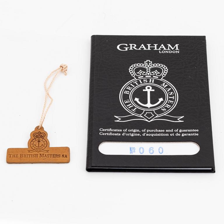 Graham, Chronofighter Oversize, Diver, chronograph, wristwatch, 47 mm.