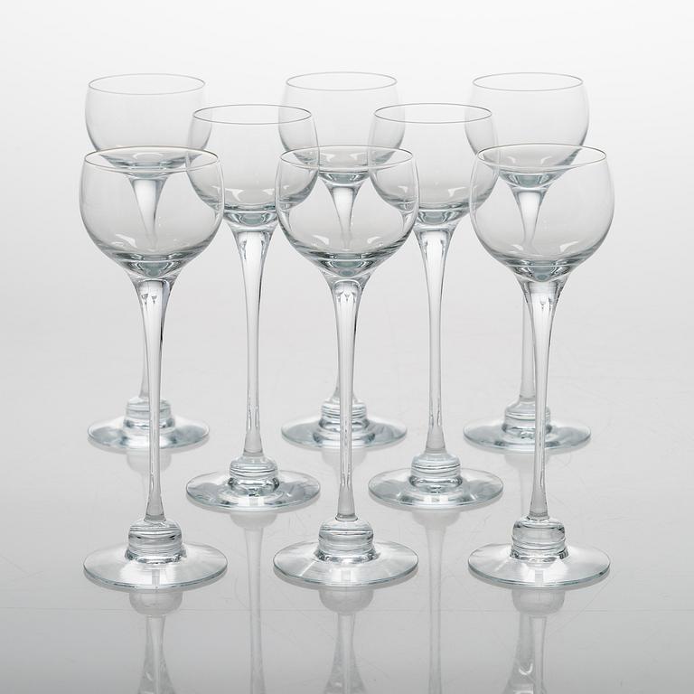 HEIKKI ORVOLA, A 51-piece set of 'Aurora' glassware for Iittala.