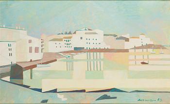 Jacint Morera, oil on canvas, signed and dated -83.