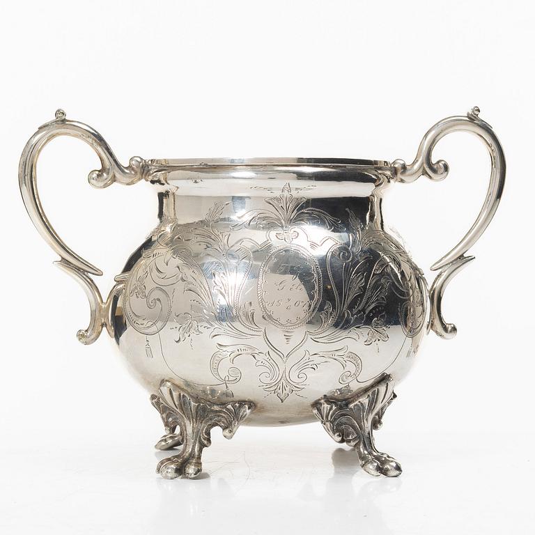 Carl Jakob Jakobson, a silver bowl, Söderhamn 1932.