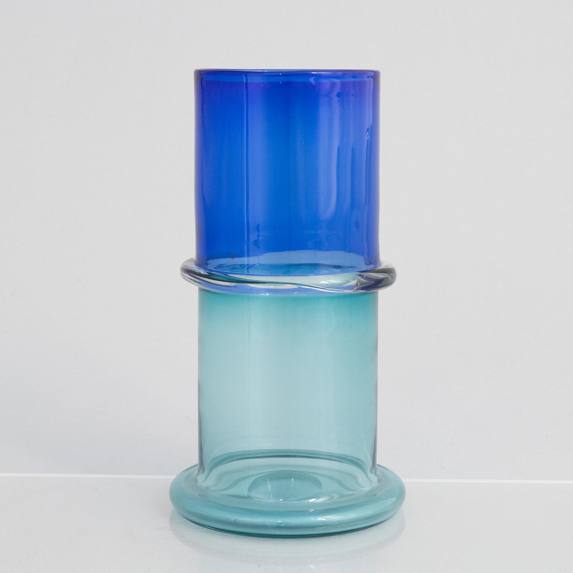 Oiva Toikka, vas, "OT 14", glas, Nuutajärvi Notsjö, Finland 1964, ed 3/100.