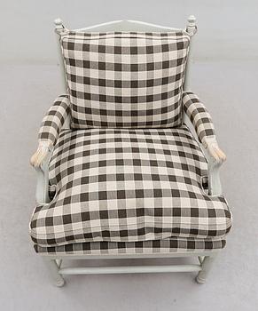 KARMSTOL, sk Gripsholmsstol, Solgården, 1900-talets andra hälft.