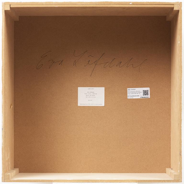 EVA LÖFDAHL, Acrylic on panel signed Eva Löfdahl on verso, executed in 1987-88.