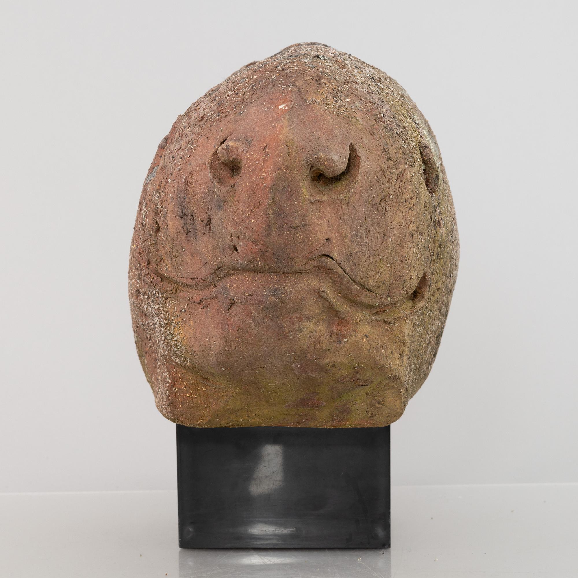 Henrik Allert, a stoneware sculpture, signed.