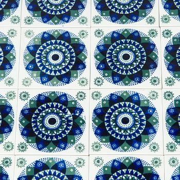 Hilkka-Liisa Ahola, 95 ceramic tiles for Arabia 1960s.