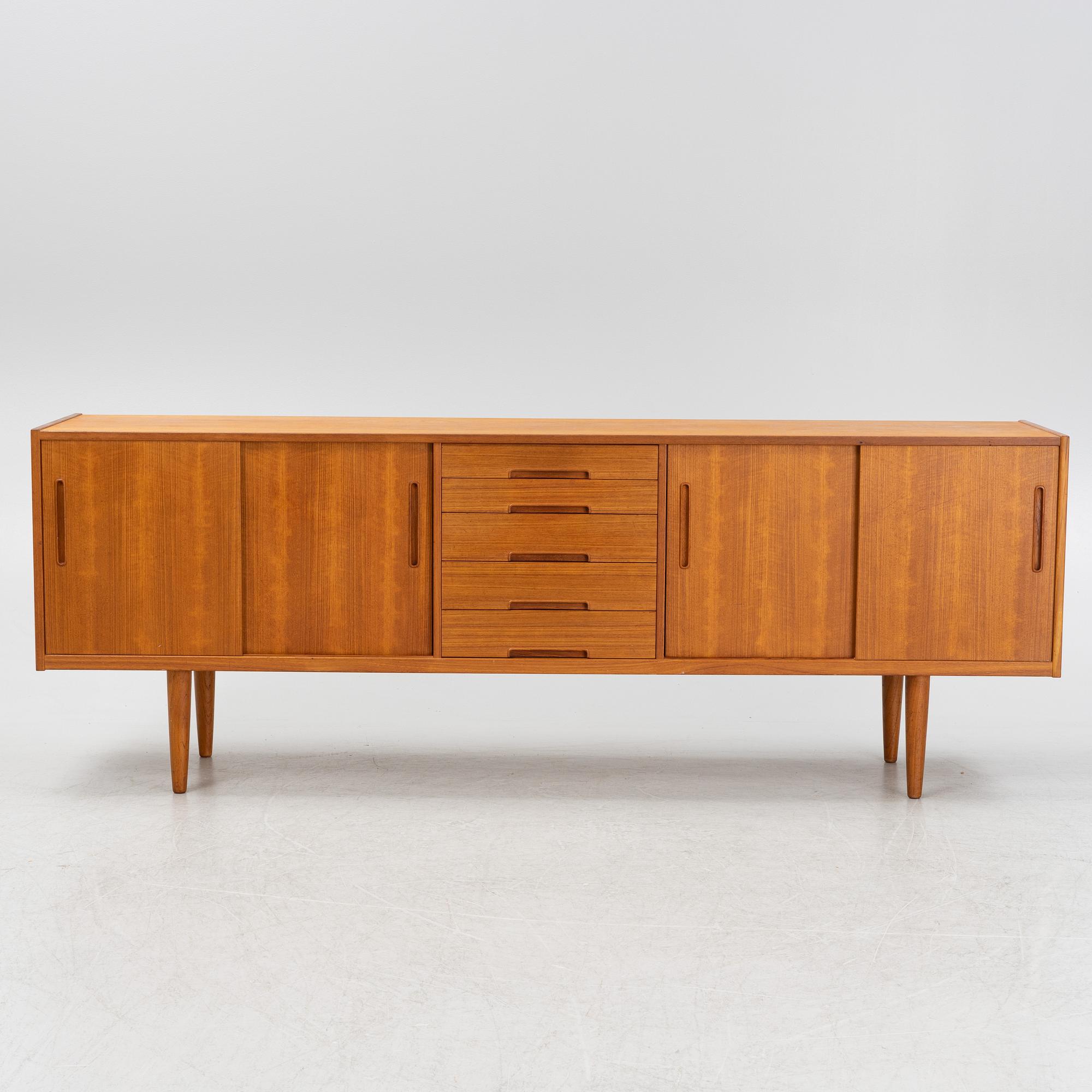 Nils Jonsson, a teak veneered 'Gigant' sideboard, Troeds.