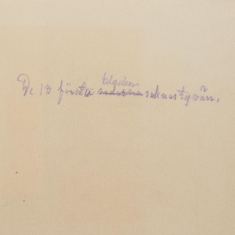 Manuscripts, from Queen Christina's 17th century library,  'Manuscript Medici I'.