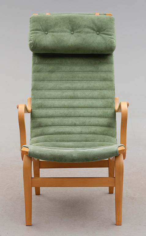 FÅTÖLJ, "Eva Hög", Bruno Mathsson, Dux, 1900-talets andra hälft.