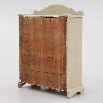 A spice cabinet, late 19th century.