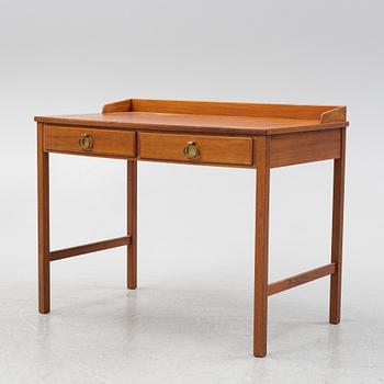 Kerstin Hörlin-Holmquist, a mahogany-veneere desk from the 'Triva' series, Nordiska Kompaniet, 1960's/70's.
