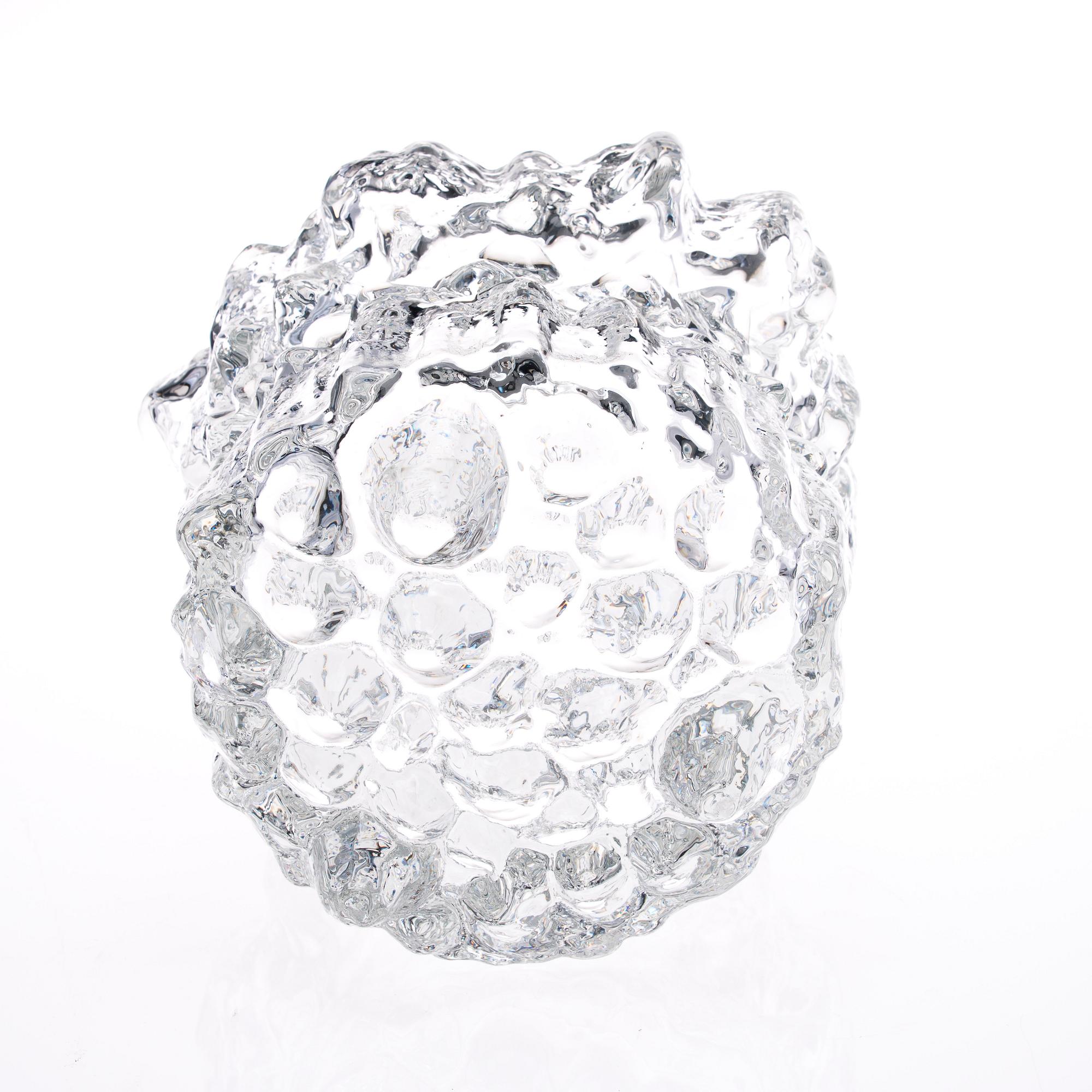 VAS, glas, "Miracus", signerad Tapio Wirkkala -3432, Iittala.