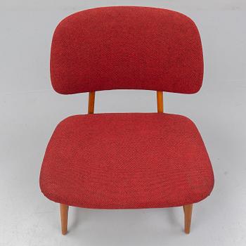 ALF SVENSSON, a 'Teve' easy chair, Alf Svensson, Studio Bra Bohag Ljungs Industrier AB, Malmö, Mid 20th century.
