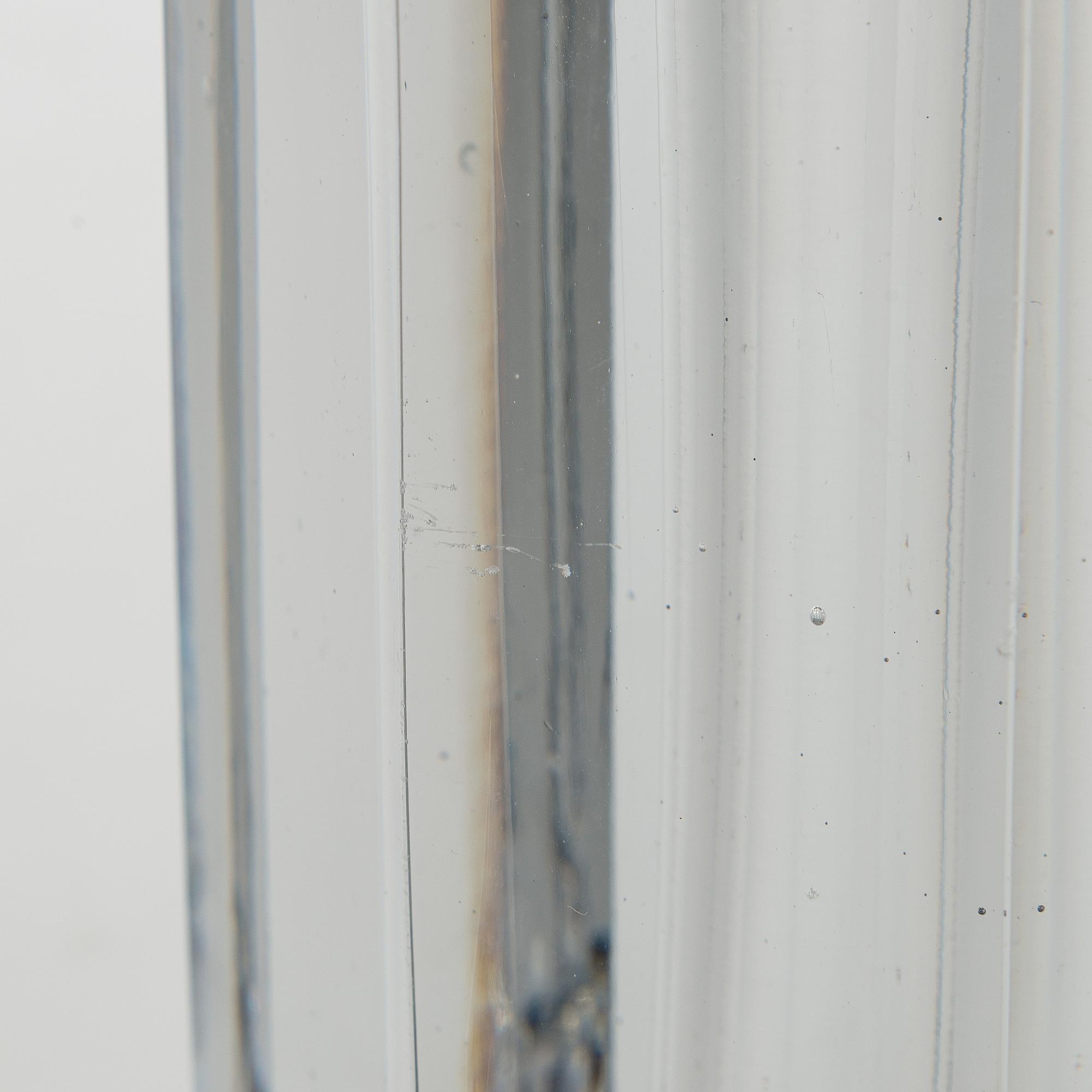 Aimo Okkolin, vase / art glass, signed Aimo Okkolin Riihimäen Lasi Oy.