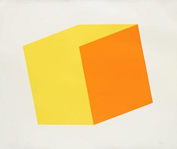 327. Ellsworth Kelly, "Yellow/Orange", ur "Series of Ten Lithographs".