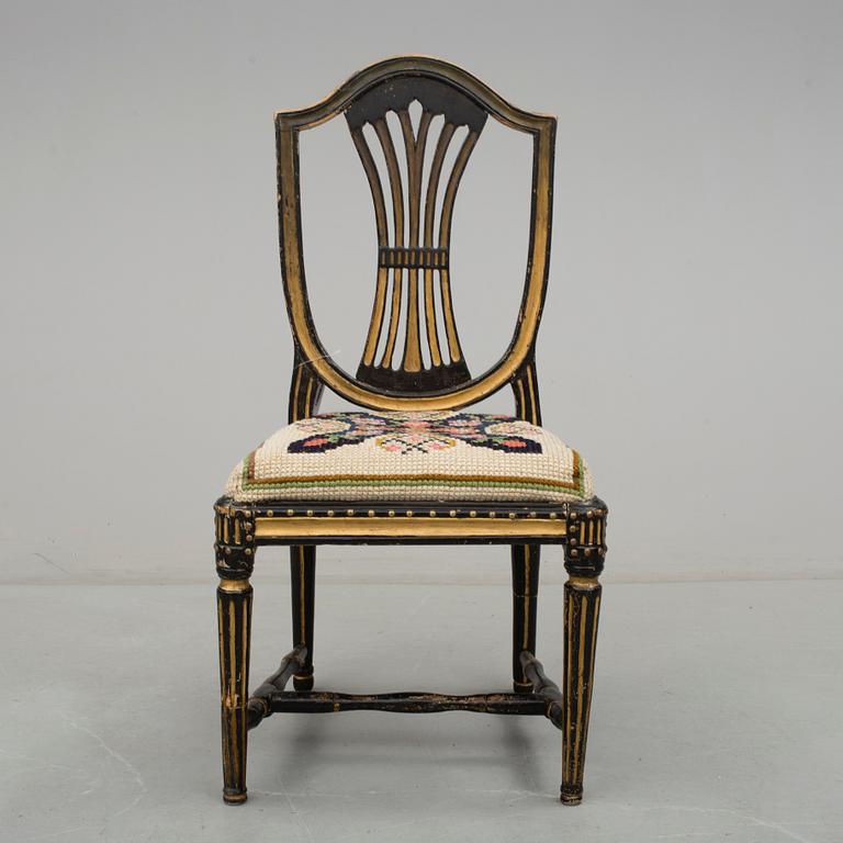 STOL, gustaviansk, 1700-talets slut.