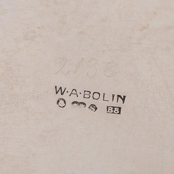 WA BOLIN, skål, silver, Stockholm, 1928.