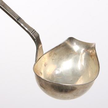 BESTICKSERVISDELAR, 95 st, silver, "Rosenholm" Jacob Ängman, GAB mestadels 1950-tal.