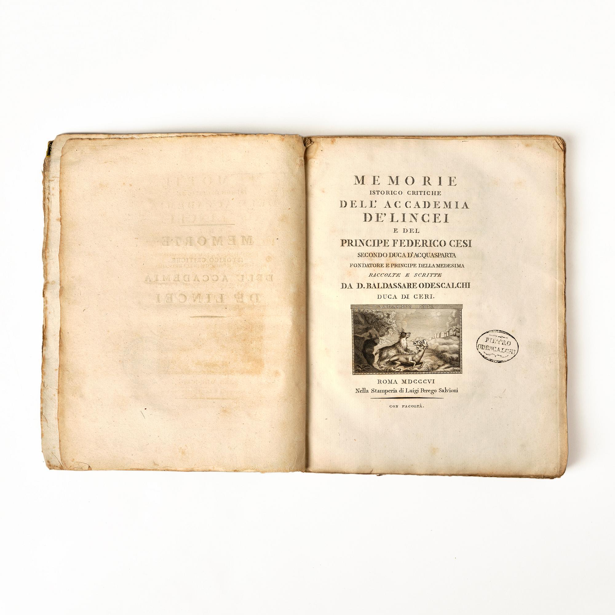 Including letters from Cesi to Galileo.