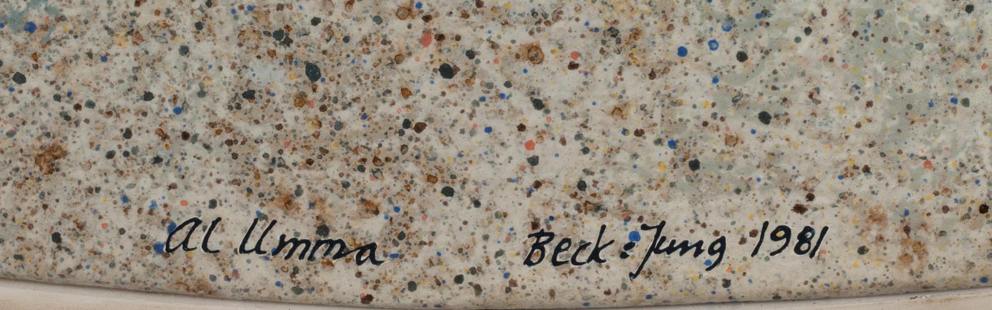 BECK & LJUNG, blandteknik, signerad och daterad 1981.