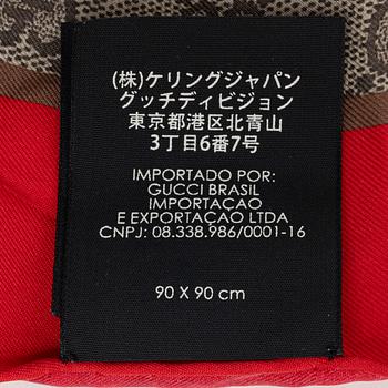 Gucci, a 'Blind for Love' scarf, 2018.