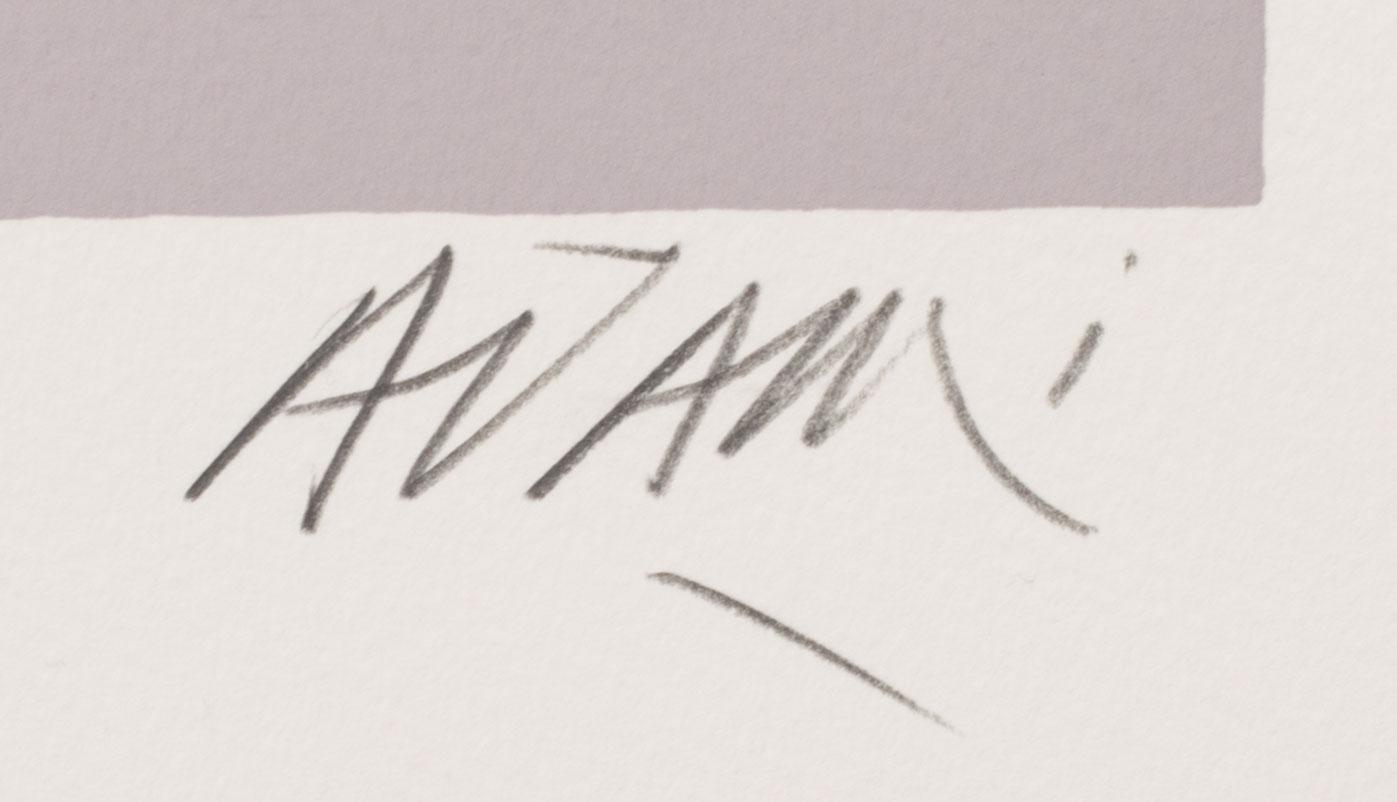 VALERIO ADAMI, serigraph, signed and numbered XIX.XX e.a.